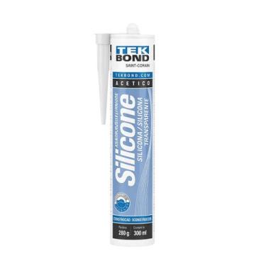 Imagem de Silicone acetico 280g transp tek bond
