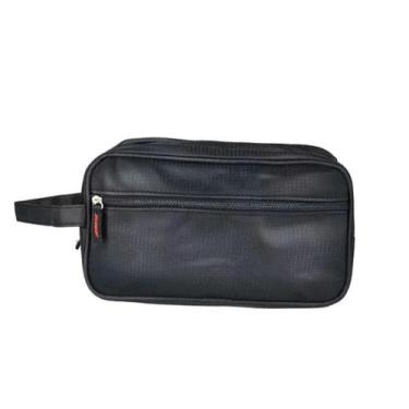 Imagem de Necessaire/ bolsa de mão masculina preta