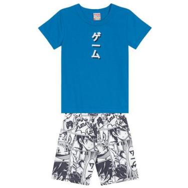 Imagem de CONJ. CAMISETA e BERMUDA/TAM10/MASC - Brandili