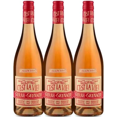 Imagem de Garrafas Vinho Rose Albert Bichot C'est La Vie 750ml (3 Und)