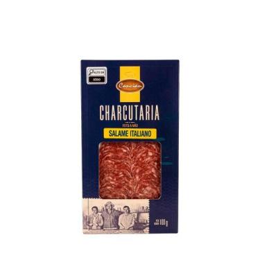 Imagem de Salame Tipo Italiano Fatiado Cancian  100g