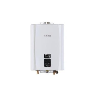 Imagem de Aquecedor a Gás Digital Reu-E211 Feh (E21) 21 Litros Glp Branco Rinnai