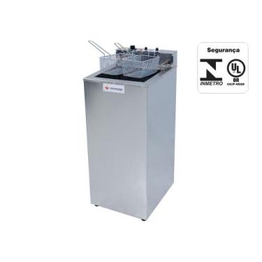Imagem de Fritadeira Elétrico Industrial SFAO5 Água e Óleo 23 litros de Gabinete