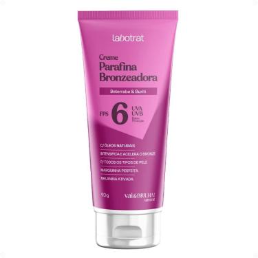 Imagem de Creme Parafina Bronzeadora Labotrat Vai & Brilha! Fps 6 UVA Beterraba e Buriti 90g