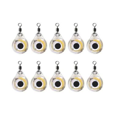 Imagem de Mini Isca Luminosa LED Para Pesca De Lula 10 Peças ShareShark Isca Sub