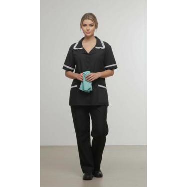 Imagem de Uniforme Feminino Faxineira Copeira 2 Peças P - Congratulations Store