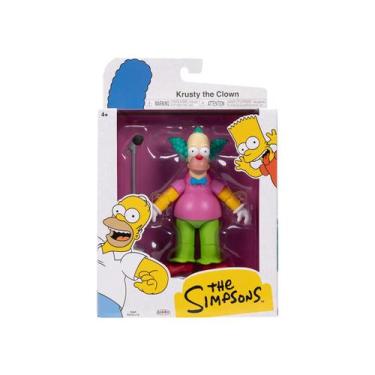 Imagem de Boneco Articulado Krusty de 12cm com Pedestal - Os Simpsons