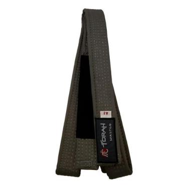 Imagem de Faixa torah master jiu-jitsu vies inf, Cinza, Branco, M2