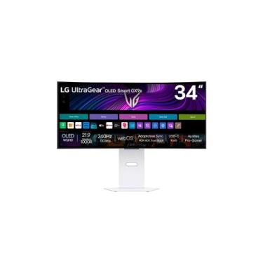 Imagem de Monitor LG OLED UltraGear 34 polegadas Curvo 34GX90SAW 0,03ms GtG 240H