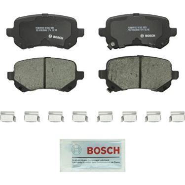 Imagem de BOSCH BC1326 QuietCast Conjunto de pastilhas de freio a disco de cerâmica premium - Compatível com Chrysler Town & Country selecionados; Dodge Grand Caravan, Journey; Ram C/V; Volkswagen Routan