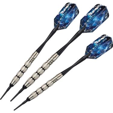 Imagem de Dardos de ponta macia Viper Silver Thunder, 4 faixas serrilhadas, 16 gramas