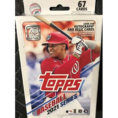 Imagem de Topps Pacote de cabide de beisebol 2021 Series 1