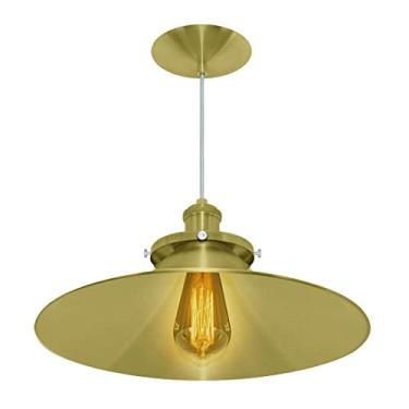 Imagem de Pendente Nordic Industrial 38 Cm Vintage Dourado