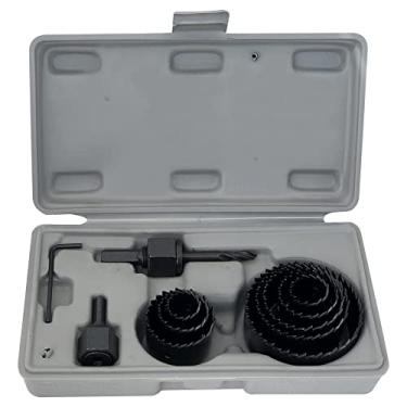 Imagem de Jogo Serra Copo Para Madeira Gesso e PVC Com 11 Peças 19mm à 64mm + Estojo Profissional