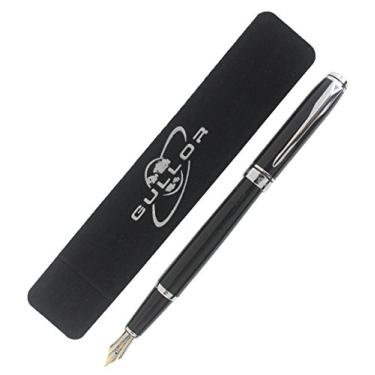 Imagem de Caneta-tinteiro executiva Gullor 6055 preta com ponta média