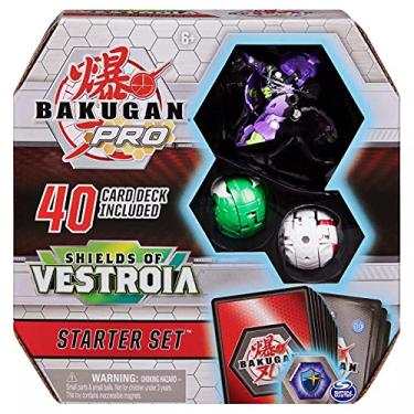 Imagem de Bakugan Pro, Shields of Vestroia Starter Set with Transforming Creatures, for Ages 6 & Up (Darkus Eenoch)