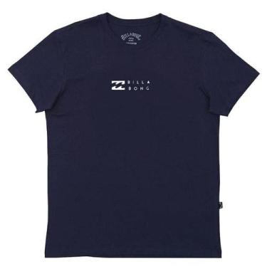 Imagem de Camiseta Billabong United Sm23 Masculina Azul Marinho