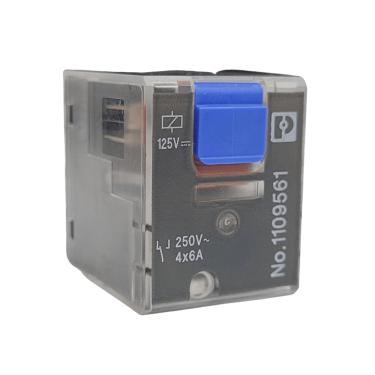 Imagem de Rele Com Bobina 125VCC REL-IR-BL/L-125DC/4X21 6A 4NAF 1109561 - Phoenix Contact Phoenix Contact