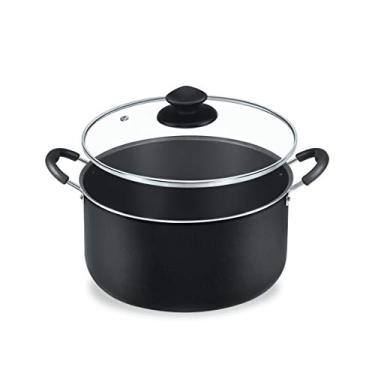 Imagem de Panela Caçarola Grande Nº24 Antiaderente Preto Dona Chefa