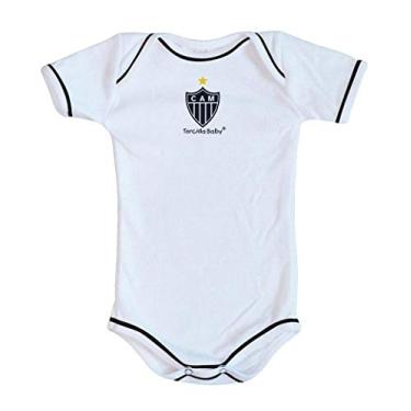 Imagem de Body Atlético Mg Oficial Branco - Torcida Baby