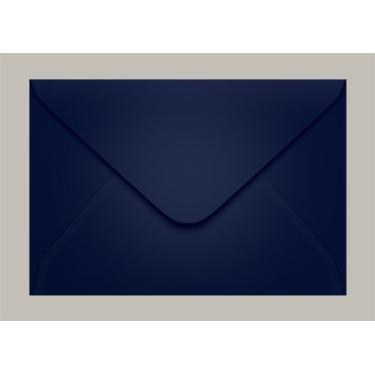 Imagem de Envelope Convite 160x235 Porto Seguro Azul Escuro 100 Unidades Scrity
