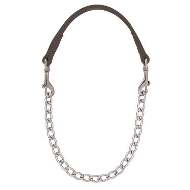 Imagem de Colarinho de cabra Weaver Leather Brahma Webb, corrente banhada a níquel, Normal, Marrom, Brown