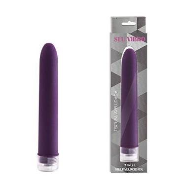Imagem de VIBRADOR PERSONAL TOQUE AVELUDADO 17 X 2,5CM ROXO