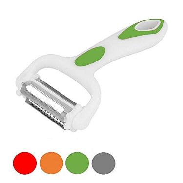 Imagem de Descascador de Legumes Frutas em Silicone 3 em 1