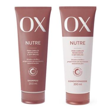 Imagem de Kit Ox Nutre Shampoo E Condicionador 200ml Cada - Ox Cosméticos