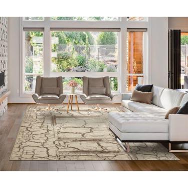 Imagem de Tapete Perfeita Imperfeição 200x250cm Tapetes São Carlos Bege