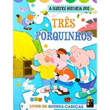 Imagem de Tres Porquinhos: Livro De Quebra-Cabeca