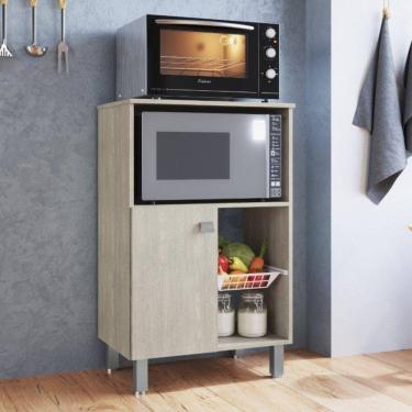 Imagem de Balcão Fruteira 1 Porta 1 Cesta Grigio