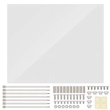 Imagem de Bancada De Teste De Estrutura Aberta,Moldura De Acrílico Para Placa Mothboard ATX, Caixa De Computador Overlock Acrílico Transparente De Estrutura Aberta Suporte De Base DIY Para Placa Mothboard ATX