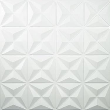 Imagem de Revestimento 3D para parede Mini Estrelar placas 50cmx50cm