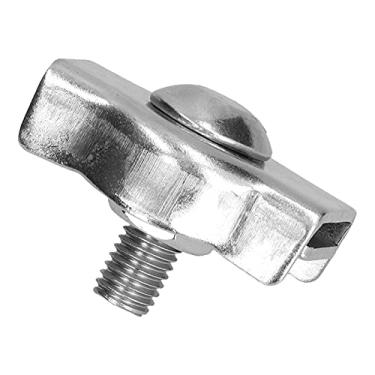 Imagem de Clipes de Cabo de Aço Simplex, Clipes de Cabo de Aço Simplex, Braçadeira de Cabo de Aço Inoxidável, Clipes de Cabo de Aço de Parafuso único Simplex para Navio e, Clipes de Cabo