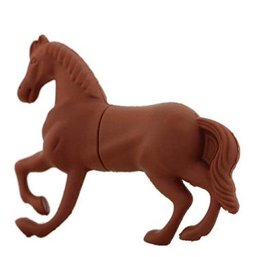 Imagem de 16 GB Cavalo Modelo USB 3.0 Flash Drive Flash Drive 3.0 Pen Drive USB Jump Drive USB Drive Zip Drive U Disk USB 3.0 Stick USB - Marrom