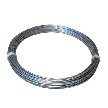 Imagem de Arame Aluminio rolo com 250 gramas Artes Artesanato Bonsai (Diâmetro 2,50mm)