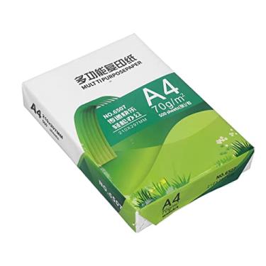 Imagem de A4 Cópia Papel Impressão Papel Rascunho Papéis de Rascunho Folhas de Papel Branco Polpa de Madeira único Pacote Congelador Papel