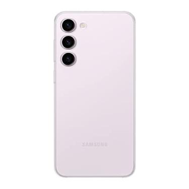 Imagem de SAMSUNG Capa para celular Galaxy S23+, capa protetora com design fino e brilhante, protege contra quedas e arranhões, material premium, durável, versão dos EUA, EF-QS916CTEGUS, transparente