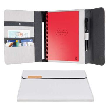 Imagem de Capa Rocketbook Capsule 2.0 para Rocketbook Core, Panda e Fusion, tamanho executivo 15,2 x 22,3 cm, cinza