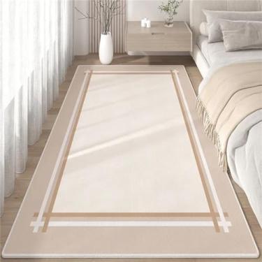 Imagem de Tapete doméstico quarto sala de estar à prova de som tapete de cabeceira sofá mesa de café decoração móveis, 2,60x120cm