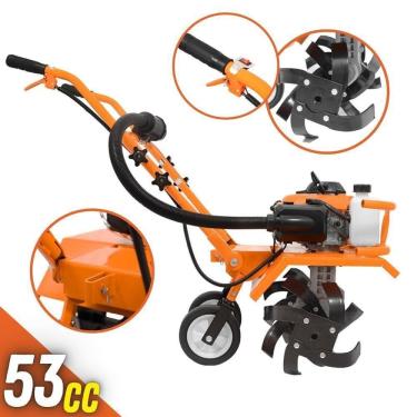 Imagem de Moto Cultivador Vulcan Vmc 360 Com 16 Lâminas Cultivadoras