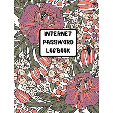 Imagem de Internet Password Logbook: Password Book : 4.5" x 6" Password Journal and Alphabetical Tabs | Password Logbook | Logbook To Protect Usernames