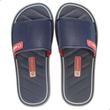 Imagem de Chinelo Slide Cartago Malaga Sport Azul