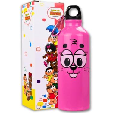 Imagem de Garrafa Garrafinha Squeeze Aluminio 500ml Turma da Monica Cebolinha Cascão Magali Sansão Dalila Original (DALILA)