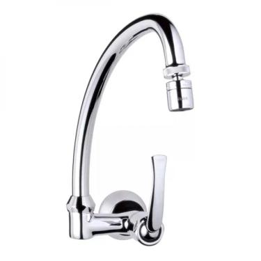 Imagem de Torneira Com Saida Lateral De Parede Para Cozinha Pratika Cromado Fabrimar  