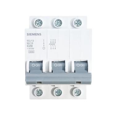 Imagem de Disjuntor Tripolar SIEMENS 5SJ1 Curva C 25A