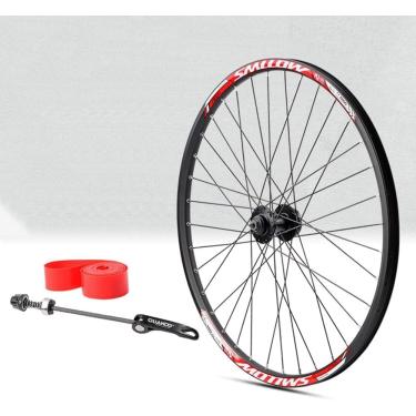 Imagem de Roda traseira dianteira de bicicleta dobrável BMX 20'' 24'' 26'' 27,5'' 29'' 32H QR Rolamento de esferas Hub Freio a disco 7 8 9 10 Conjunto de roda de bicicleta cassete de 11 velocidades, r