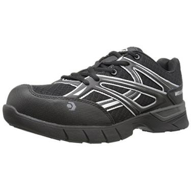 Imagem de Wolverine Men's Jetstream Athletic Comp Toe Work Boot, Black, 8.5 EW US