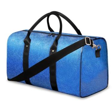 Imagem de Mochilas de viagem brilhantes para meninos e homens, bolsas de fim de semana noturnas com glitter, bolsa de ginástica esportiva de lantejoulas, bolsa de mão à prova d'água, bolsa de treino dobrável